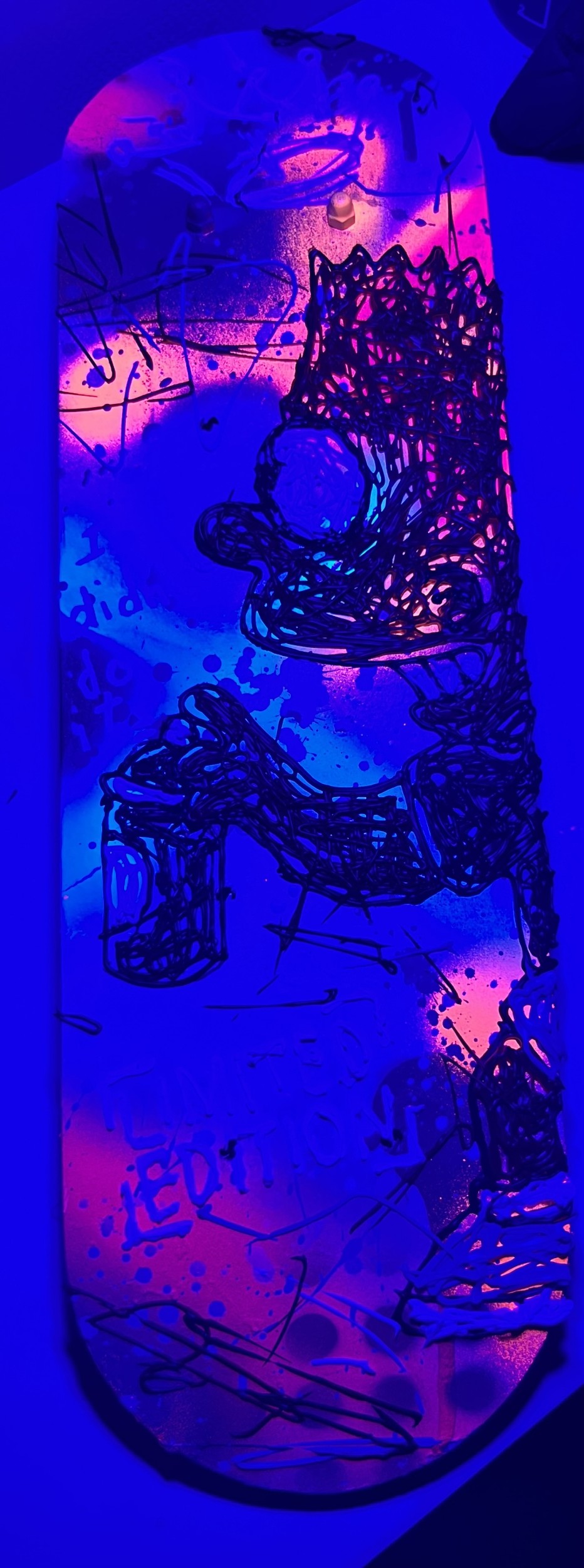I DIDN’T DO IT — UV reaction